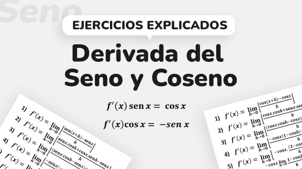 Derivada del seno y coseno