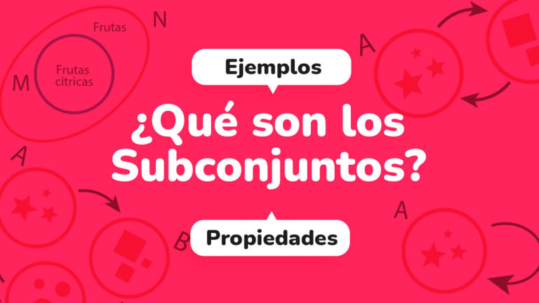 ¿Qué son los subconjuntos?