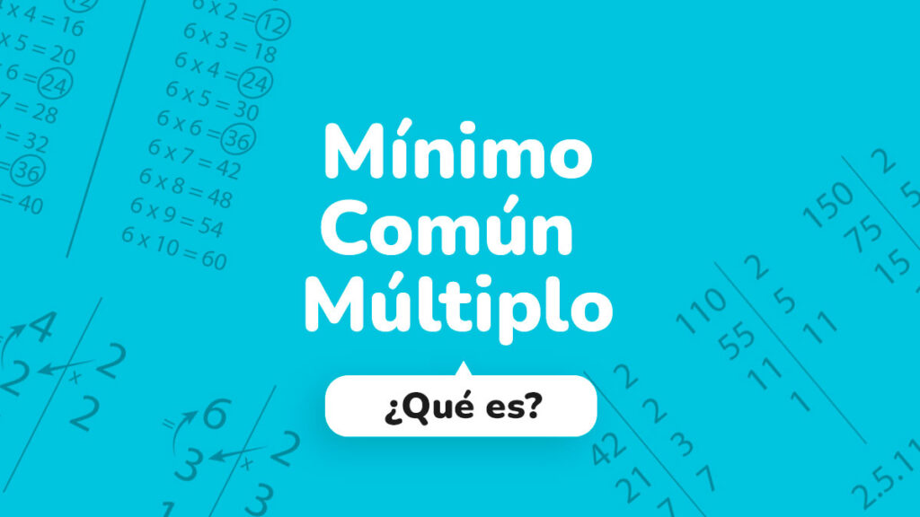Mínimo común múltiplo