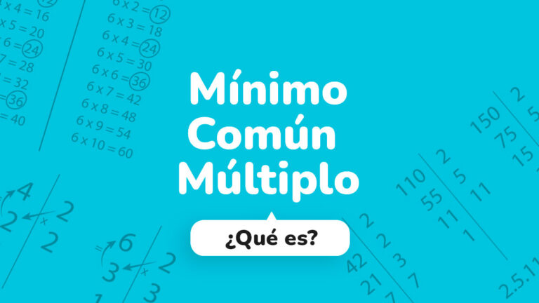 Mínimo común múltiplo