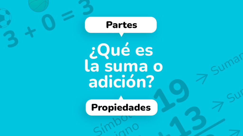 suma o adición