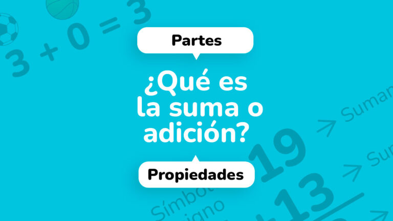 suma o adición