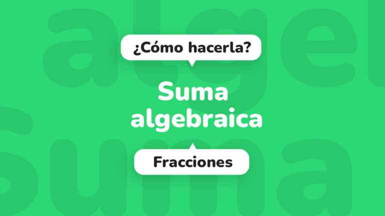 Suma algebraica
