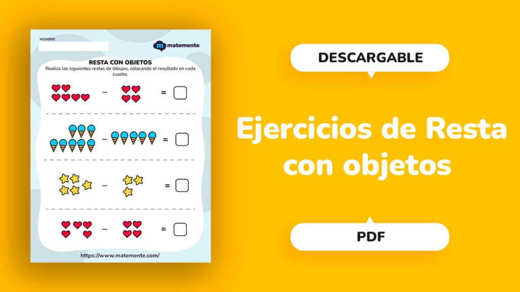Resta con objetos -portada