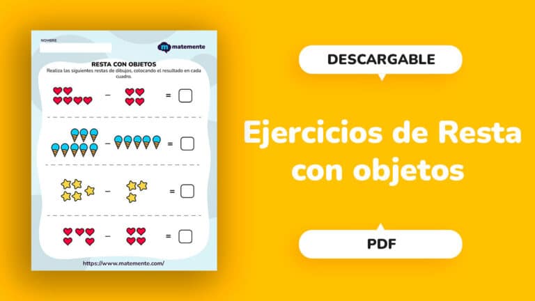Resta con objetos -portada