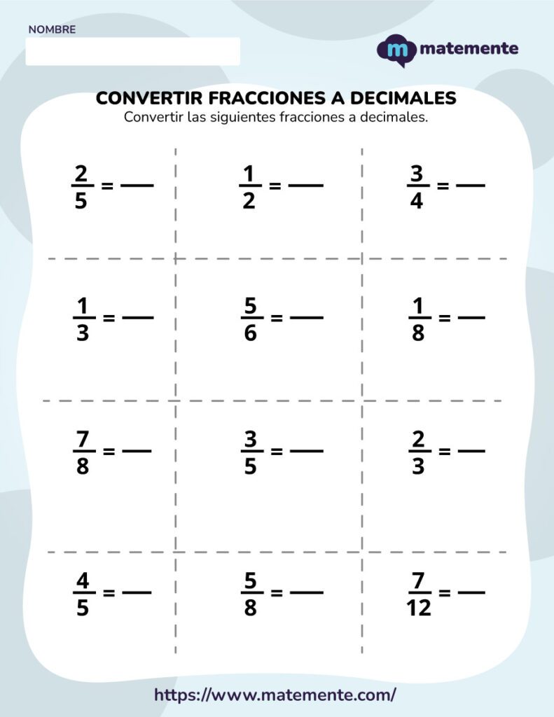 ejercicios-de-convertir-fracciones-a-decimales