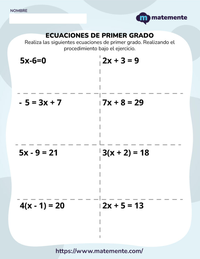 ejercicios-de-ecuaciones-de-primer-grado